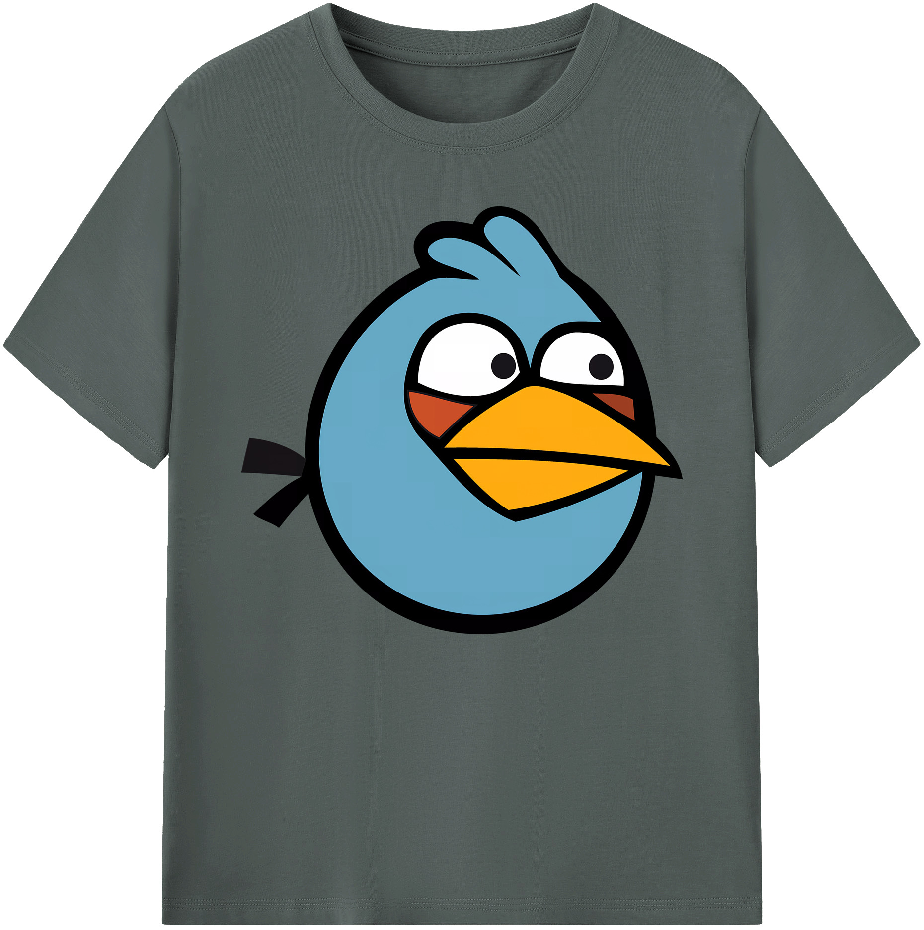 （画像用） Angry Birds アングリーバード 綿100％ メンズ半袖Tシャツ｜肌触りやわらか＆通気性